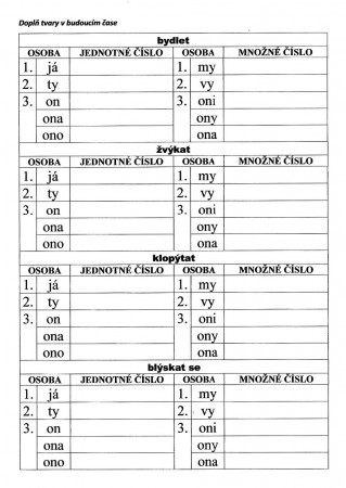 Pracovní list - budoucí čas